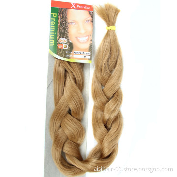 Aisi Hair Heat Resistant Yaki Style Synthetic 82 inch 165 g Long Jumbo Braid Hair Extension